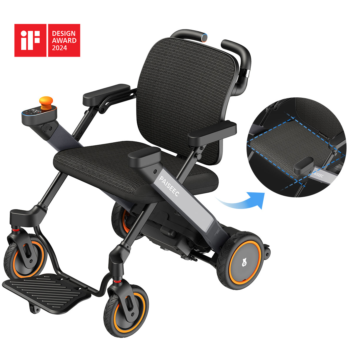 Electric Wheelchair W3 & Cushion Bundle